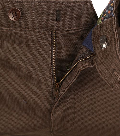 Meyer Chino Bonn Print Taupe Product / Detail