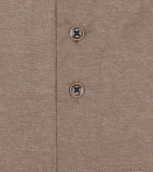 R2 Overhemd Melange Bruin Product / Detail