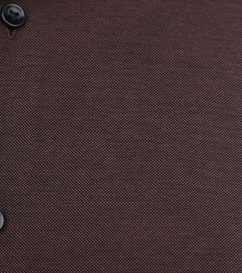 Passande Skjorta i Pique Brun Product / Detail