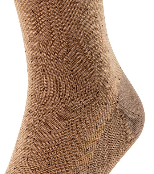 Falke Sok Sensitive Wolmix Herringbone Hazel