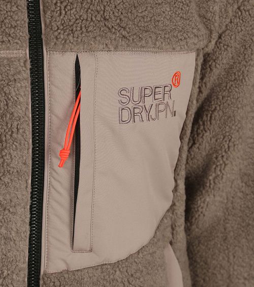 Superdry Fleecejacket Brown Product / Detail