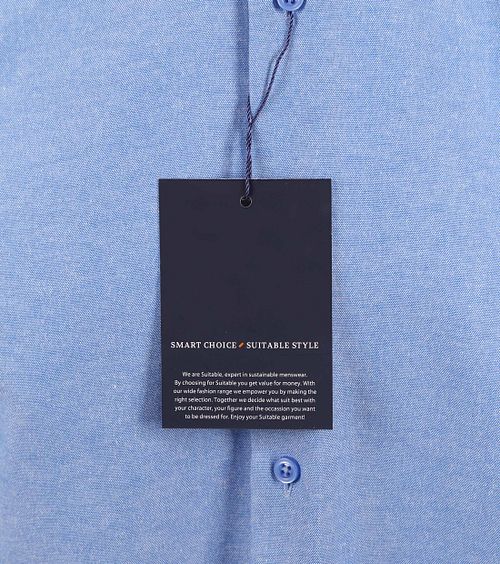 Camicia a maniche corte Suitable blu Product / Detail