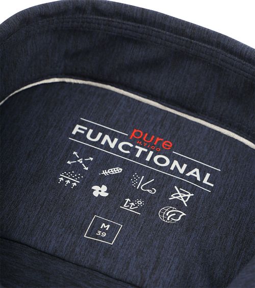 Camicia funzionale Pure a manica corta Navy Product / Detail