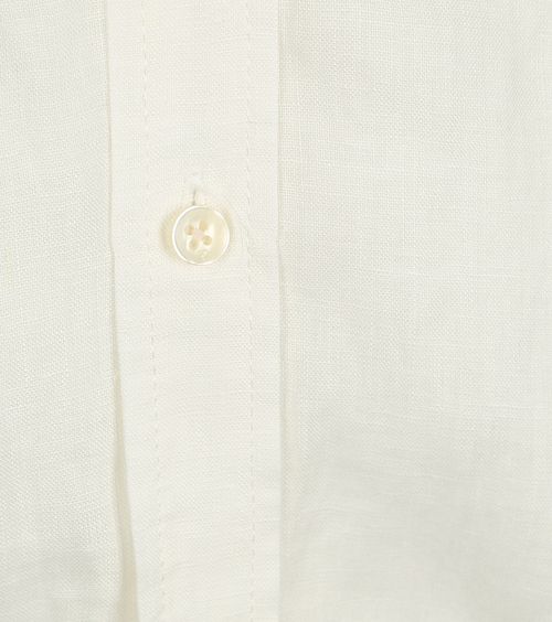 Camicia in lino bianca Scotch and Soda Product / Detail