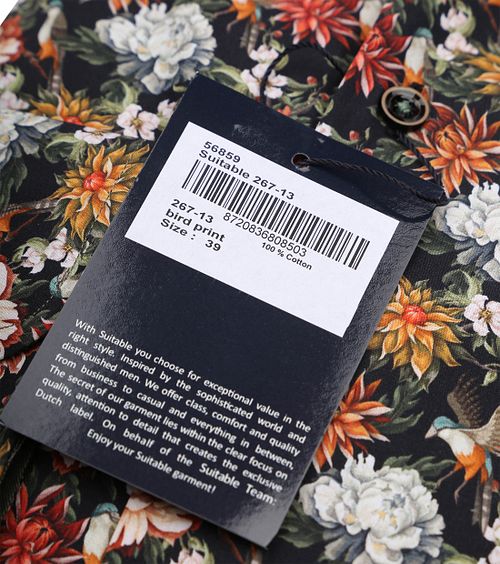 Camicia Suitable con stampa multicolore 267-13 Product / Detail