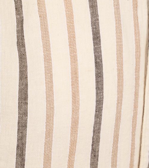 Camisa de manga corta No Excess de lino en color crudo Product / Detail