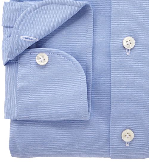 Camisa OLYMP Signature de jersey en azul claro Product / Detail