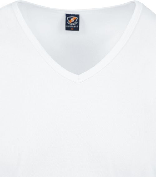 Camiseta Suitable Viless sin mangas blanca (pack de 2) Product / Detail