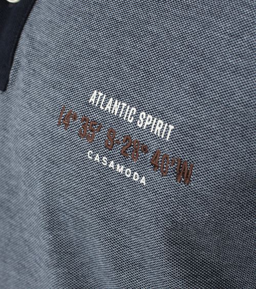 Casa Moda Polo Shirt Logo Navy Product / Detail