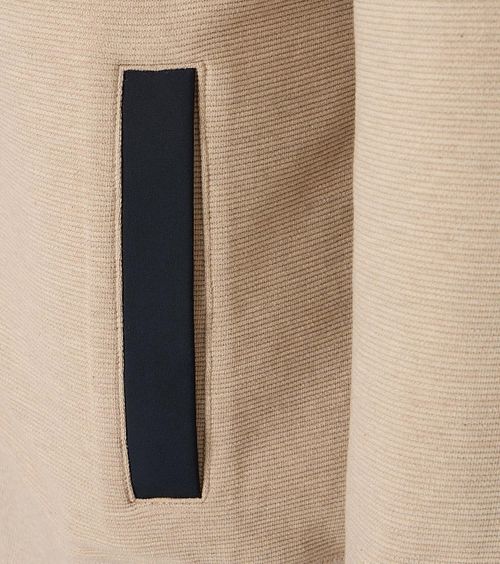 CASAMODA Pullover Zip Beige Product / Detail