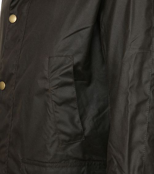 Chaqueta Barbour Ashby Wax en color oliva Product / Detail