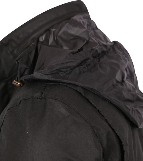Chaqueta encerada Barbour Corbridge negra Product / Detail