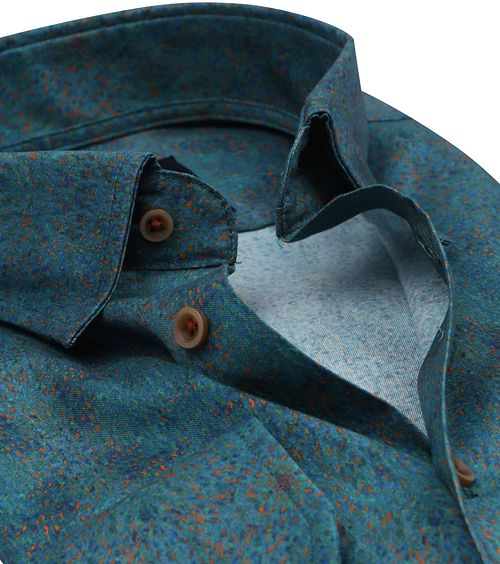 Koszula Suitable Van Gogh w ciemnej zieleni Product / Detail