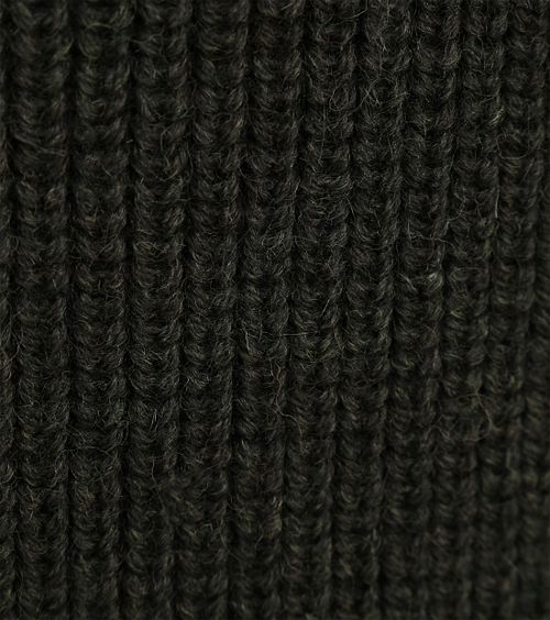 Barbour New Tyne Zip sweter z wełny oliwkowozielony Product / Detail