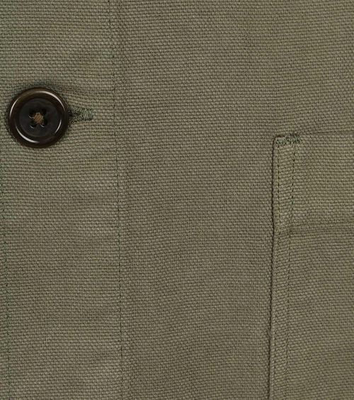 Colorful Standard Overshirt Olijfgroen Product / Detail