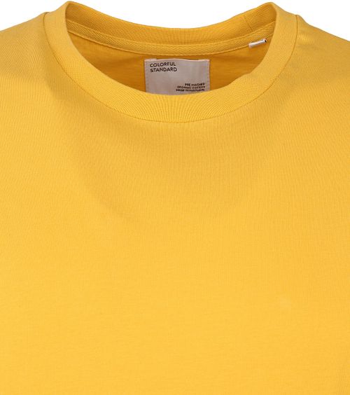 Colorful Standard T-skjorte Gul Product / Detail