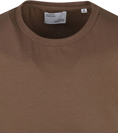 Colorful Standard T-skjorte Brun Product / Detail