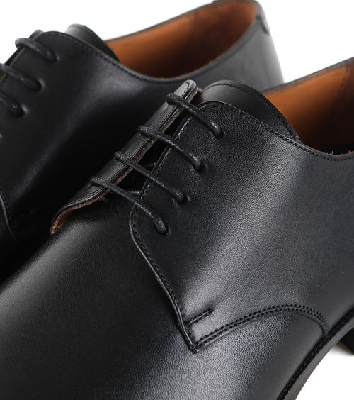 Skórzane męskie buty Derby Suitable w kolorze czarnym Product / Detail