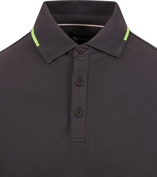 Suitable Fluo B Polo Shirt Anthracite Product / Detail