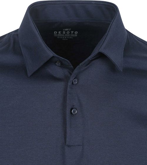 Desoto Pikétröja Essential Navy Product / Detail