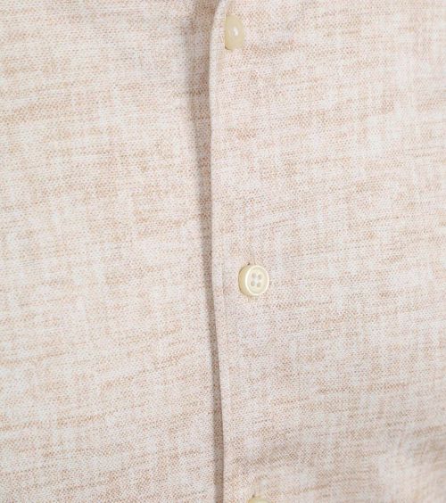 Desoto Skjorte Monokrom Beige Product / Detail