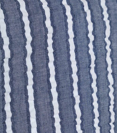 Dstrezzed Hemd Leonard Seersucker Blau gestreift Product / Detail