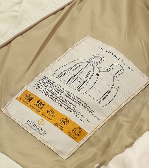 Dstrezzed Nordic Parka Jacke Ecru Product / Detail