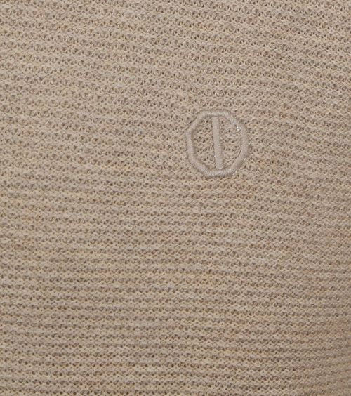 Dstrezzed sweter w kolorze beige melange Product / Detail