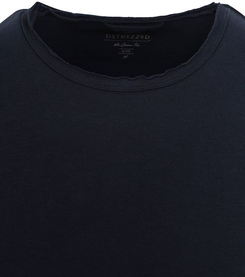 Dstrezzed Mc Queen T-skjorte Melert Mørkeblå Product / Detail