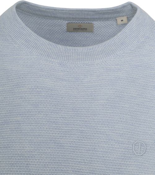 Dstrezzed Pullover Lyseblå Melange Product / Detail