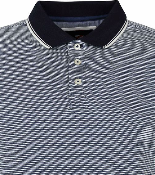 Suitable Knitted Polo Dunkelblau Product / Detail