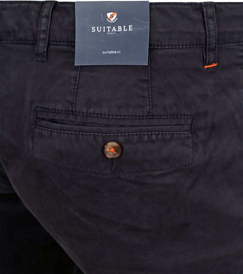 Egnede Chino Plato Navy Product / Detail