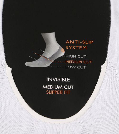 Falke Step Sneakersock Invisible White Product / Detail