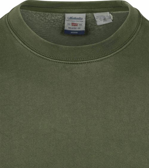 Felpa Levi's Authentic Logo verde oliva Product / Detail