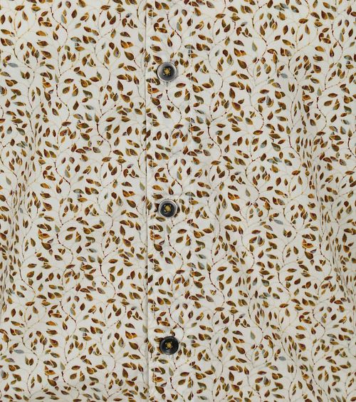 No Excess Skjorte Mønster Hvid Product / Detail