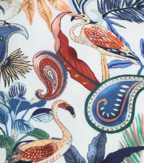 R2 Skjorte Paisley Multifarvet Product / Detail