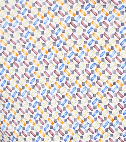 Desoto Kortærmet Jersey Skjorte med Print Multifarvet Product / Detail