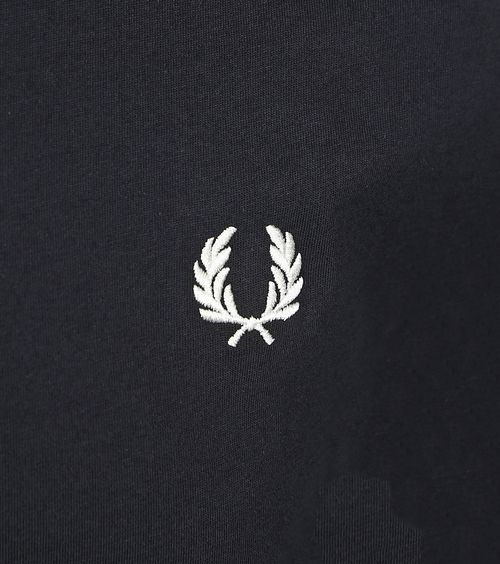 T-Shirt Fred Perry azul marino 608 Product / Detail