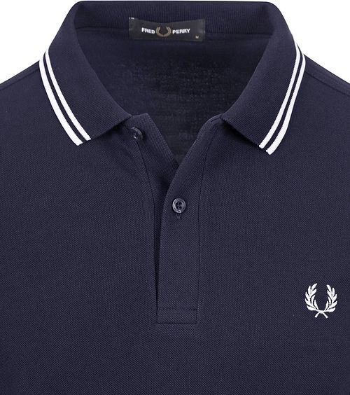 Fred Perry Longsleeve Polo w kolorze navy 238 Product / Detail