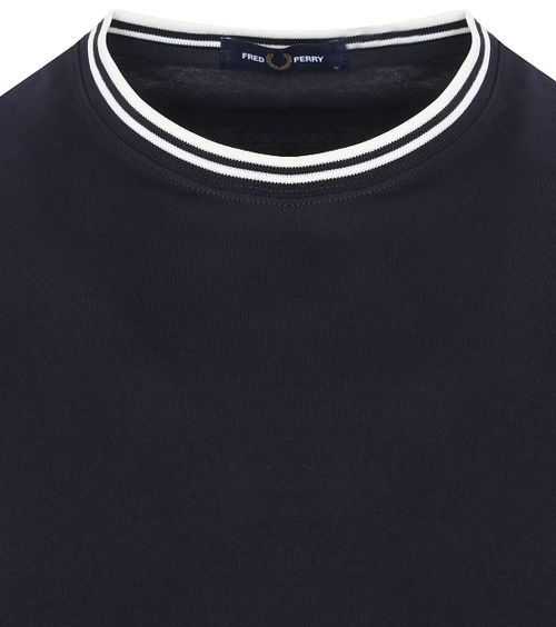Fred Perry M1588 camiseta Twin Tipped azul marino oscuro Product / Detail