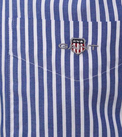 Gant Casual Hemd Streep Blauw Product / Detail