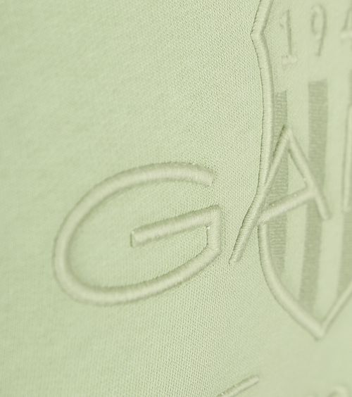 Gant Sweater Embossed Logo Light Green Product / Detail