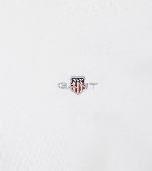 Gant T-skjorte Shield Logo Hvit Product / Detail