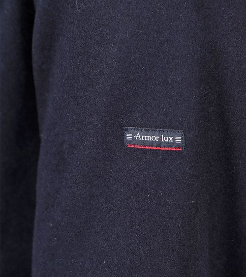Giacca Armor-Lux Cap Sizun in lana blu navy Product / Detail