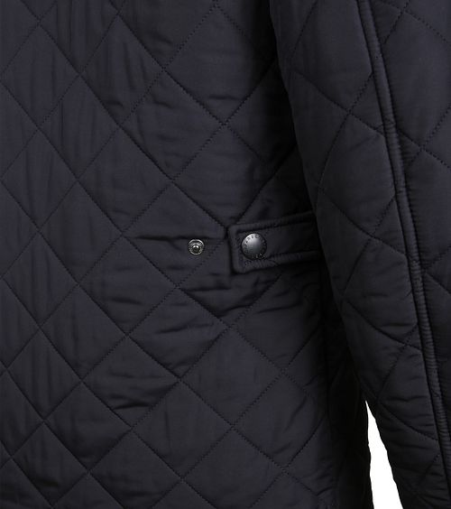 Giacca trapuntata Barbour Powell blu scuro Product / Detail