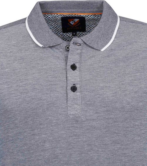 Suitable Oxford-polo i grå Product / Detail