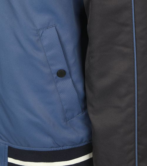 Scotch and Soda Dwustronna kurtka bomberka w kolorze ciemnogranatowym Product / Detail