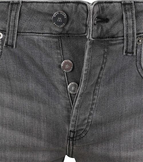 MUD Jeans Denim Slim-Fit Grau Product / Detail