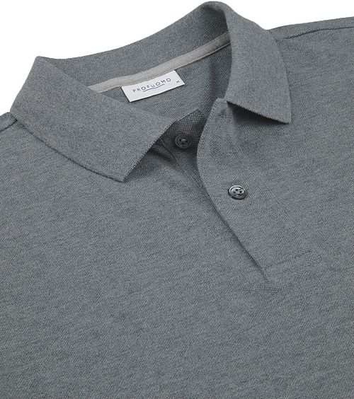 Profuomo Piqué Poloshirt Anthrazit Product / Detail