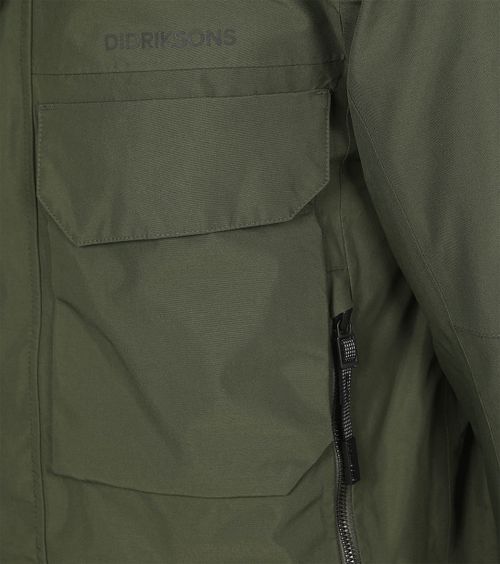 Didriksons Parka Drew Olive Green Product / Detail